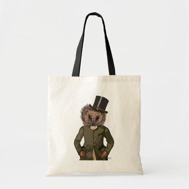 Tote Bag Portrait du cavalier de Hérisson (Devant)