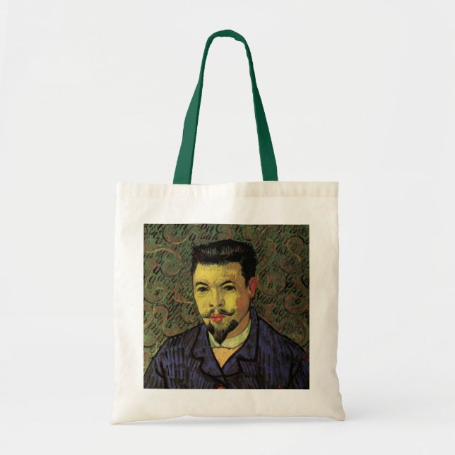 Tote Bag Portrait du Docteur Felix Rey par Vincent van Gogh (Devant)