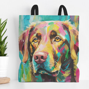 Tote Bag Portrait du laboratoire de chocolat Art Abstrait c