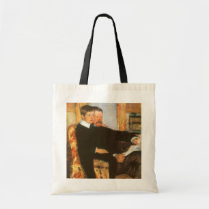Tote Bag Portrait du père vintage et du fils par Mary Cassa