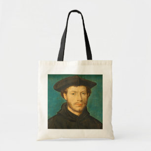 Tote Bag Portrait d'un homme, C. 1536 - 40 (huile sur la