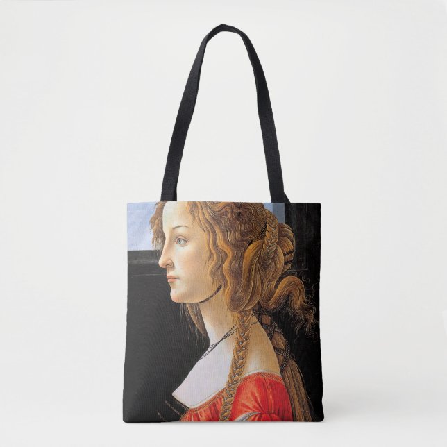 Tote Bag Portrait d'une dame, Sandro Botticelli