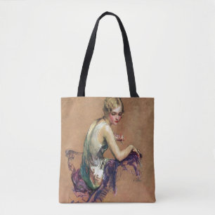 Tote Bag Portrait en pastel
