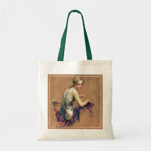 Tote Bag Portrait en pastel