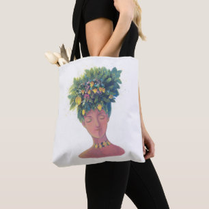 Tote Bag portrait femme mignon