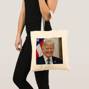Tote Bag Portrait officiel du président Donald Trump 2017