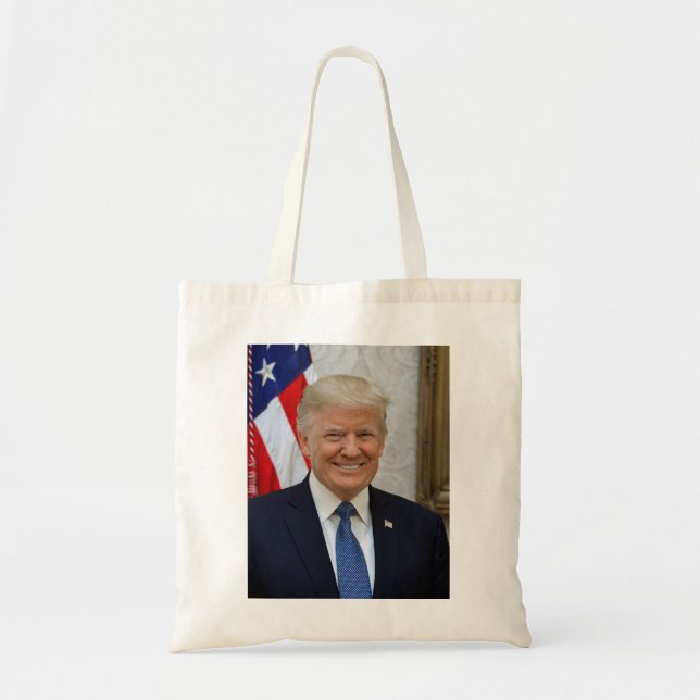 Tote Bag Portrait présidentiel officiel de Donald Trump (Devant)