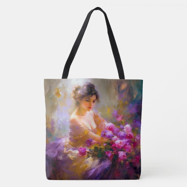 Tote Bag Portrait sensuel (Devant)
