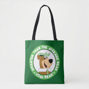 Tote Bag Portrait souriant de l'ours de Yogi
