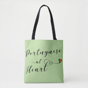 Tote Bag Portugais À Heart Grocery Bag, Portugal