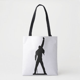 Tote Bag Pose de Freddie Mercury en silhouette