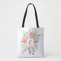 Poser le bouquet floral avec n'importe quel monogr