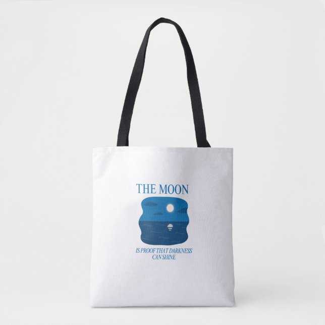 Tote Bag Possédez Votre Bizarrerie - Typographie Grunge Aud (Devant)