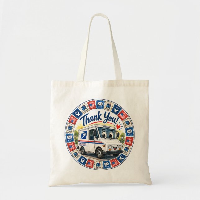 Tote Bag Postal Workers Appreciation  (Devant)