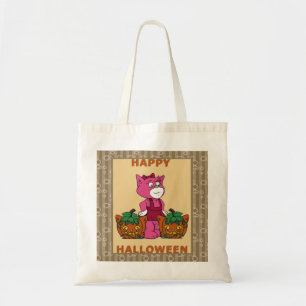 Tote Bag Poster Citrouille Boomi Cats Kitty
