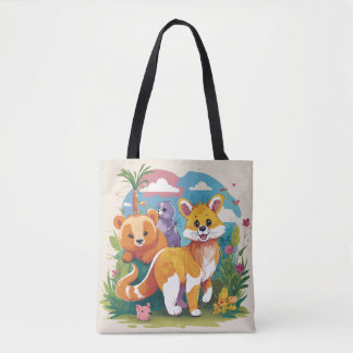 Tote Bag Poster de animal Designer Trending bag