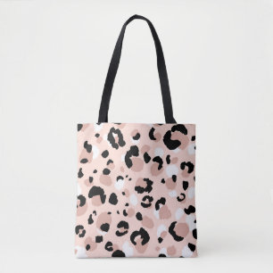 Tote Bag Poster de animal Léopard Abstrait moderne