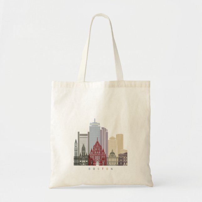 Tote Bag Poster de Boston (Devant)