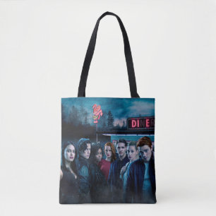 Tote Bag Poster de Riverdale Outside Pop's Diner