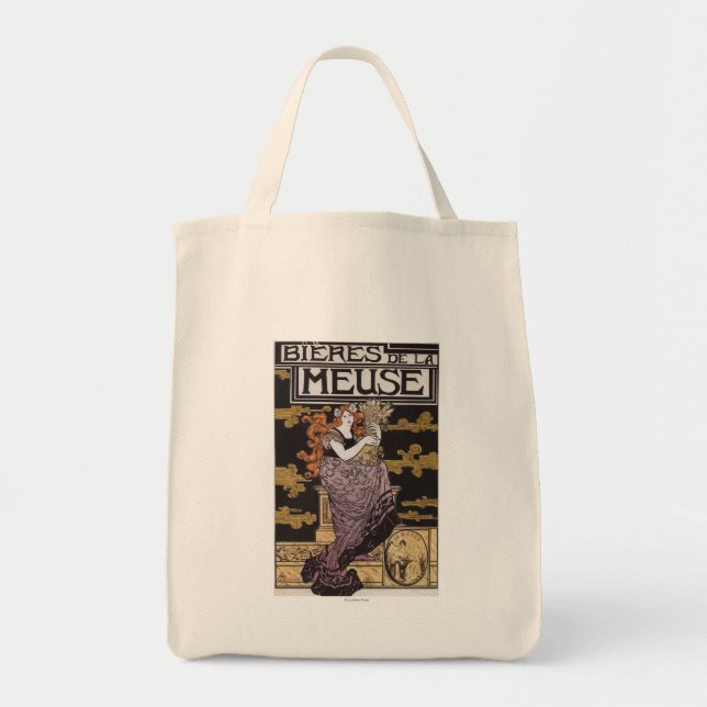 Tote Bag Poster promotionnel Bieres de la Meuse (Devant)