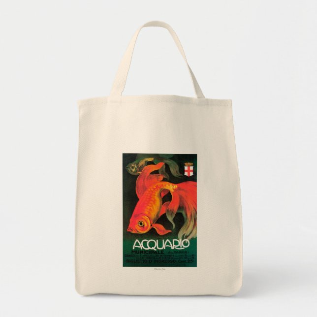 Tote Bag Poster promotionnel de l'aquarium et du parc munic (Devant)