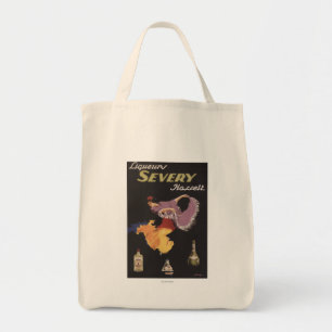Tote Bag Poster promotionnel Liqueurs Severy Hasselt
