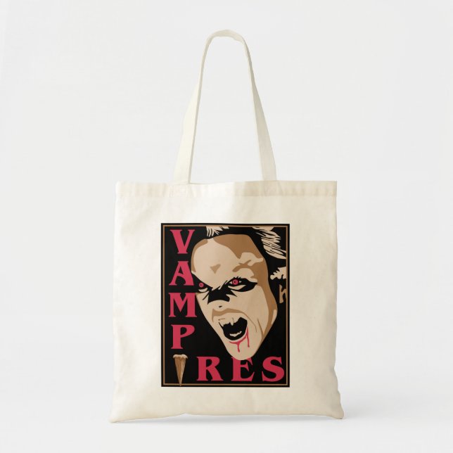 Tote Bag Poster Vampires (Devant)