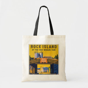 Tote Bag Poster vintage Pour l'exposition mondiale de Chica