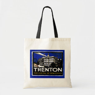 Tote Bag Poster vintage Trenton NJ