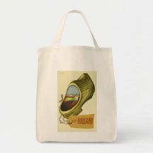 Poster Vintage voyage Holland,