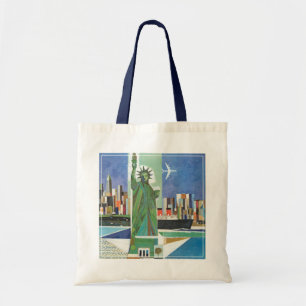 Tote Bag Poster Vintage voyage pour American Airlines