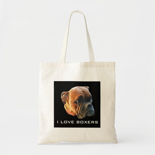 Tote Bag Pot de chien de boîte photo personnalisée (Devant)
