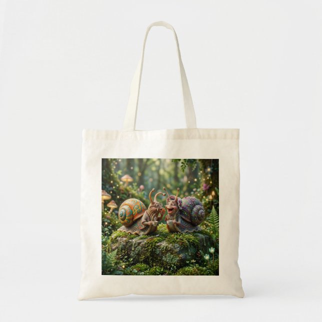 Tote Bag Potins de Gastropode (Devant)