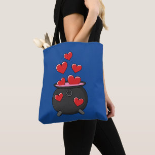 Tote Bag Potion d'amour des coeurs