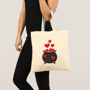 Tote Bag Potion d'amour des coeurs