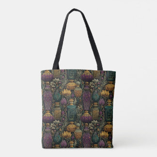 Tote Bag Potions Halloween Trick or Treat