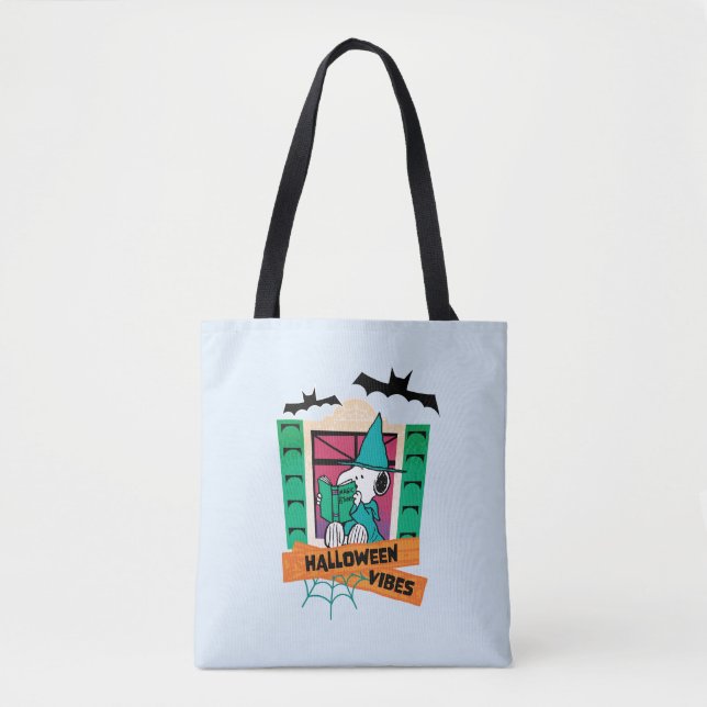 Tote Bag Potions Magiques de Snoopy Peanuts Halloween (Devant)