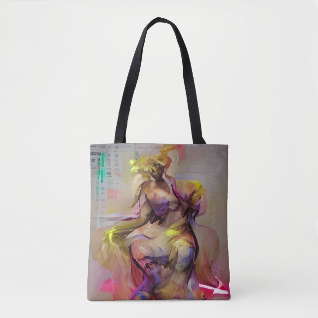 Tote Bag Pots de danse gracieux (Devant)