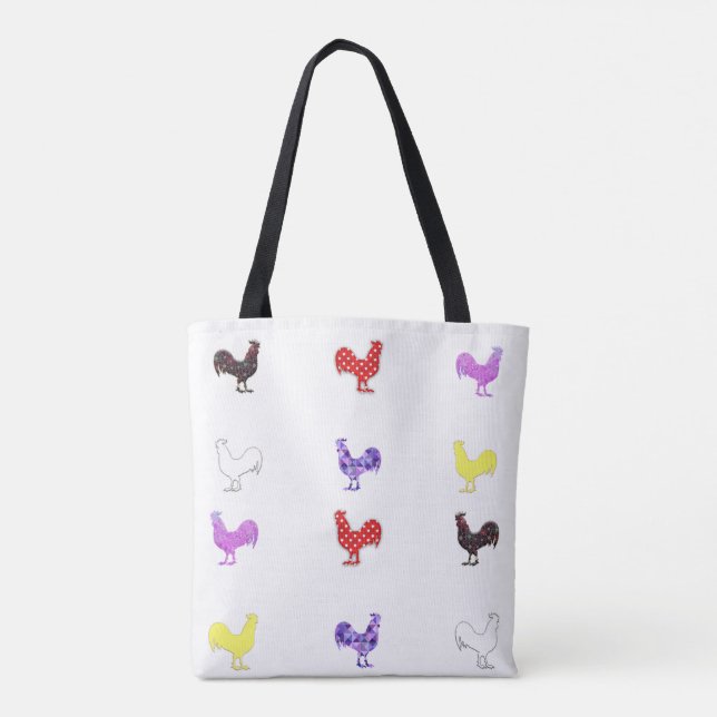 Tote Bag Poules de poulet Thunder_Cove (Dos)