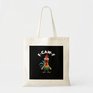 Tote Bag Poulet F-Caw-F F-Caw-F Chicken Classique Cool Uniq