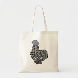 Tote Bag poulet fourre-tout de silkie