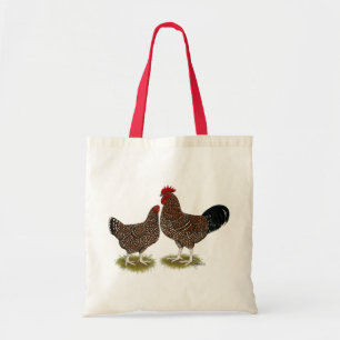 Tote Bag Poulets tachetés du Sussex
