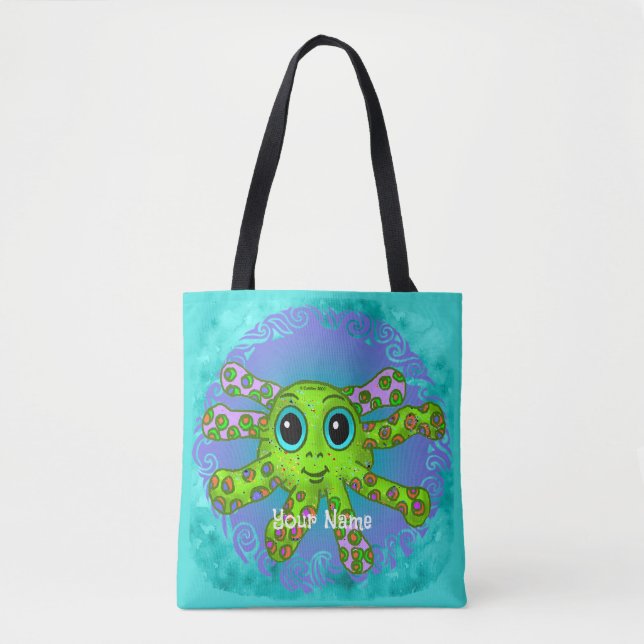 Tote Bag Poulpe Bébé (Devant)