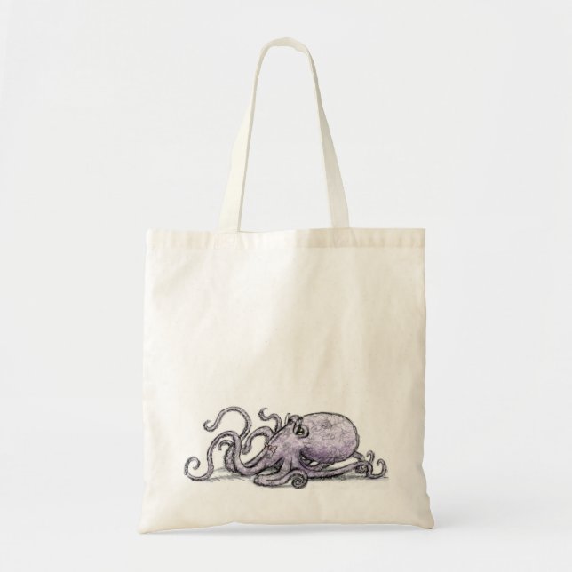 Tote Bag Poulpe Fourre-tout (Devant)