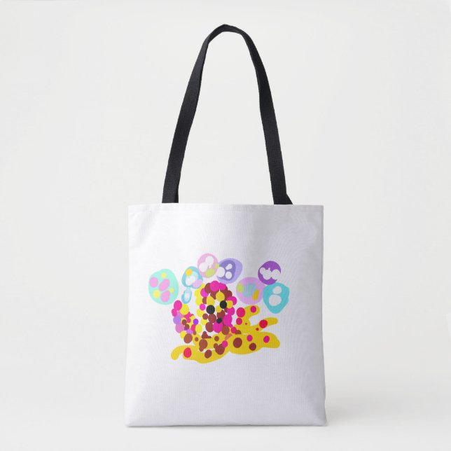 Tote Bag Poulpe mignon (Devant)