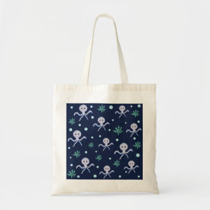 Tote Bag Poulpe sous la mer motif pour enfants