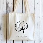 Tote Bag Poupée de coton floral personnalisée<br><div class="desc">Sac fourre-tout floral personnalisé de poupée de coton. Pour une personnalisation plus avancée de cette conception,  veuillez cliquer sur le bouton "Personnaliser" ci-dessus !</div>