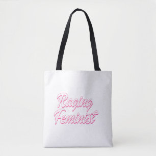 Tote Bag Poupée féministe en colère