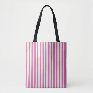 Tote Bag poupée rose rayée rayures roses