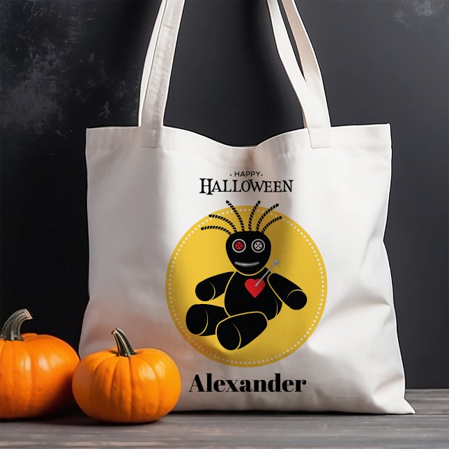 Tote Bag Poupée Vaudou Halloween Personnalisé (Créateur téléchargé)